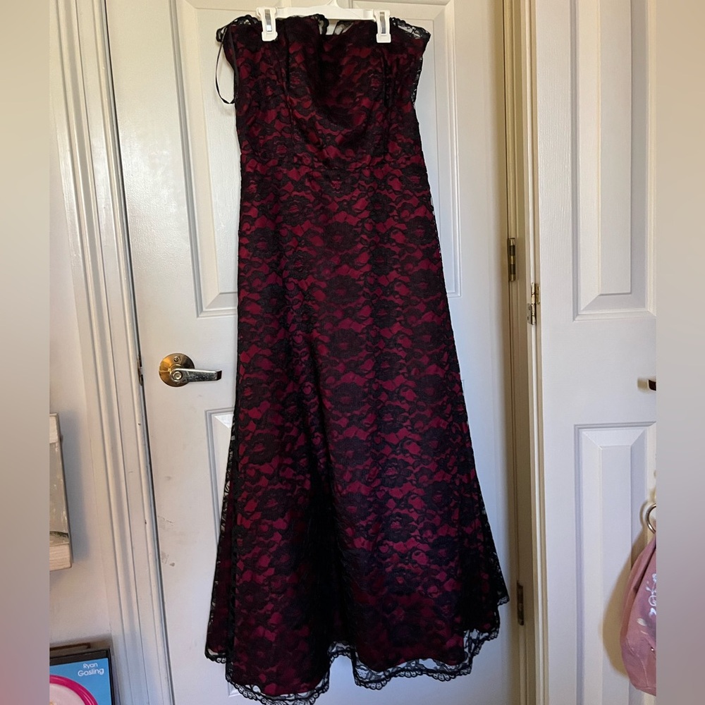 Arianna By Rachel Kaye Vintage WhimsiGoth Lace Prom Evening Dress